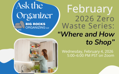 Ask the Organizer 2026 Series: February
