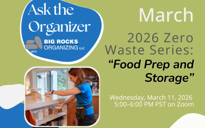 Ask The Organizer 2026 Series: March